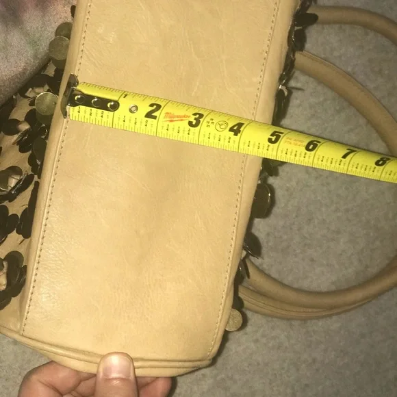 Anthropologie brass bag - Picture 6 of 8